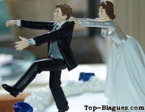 figurine de mariage